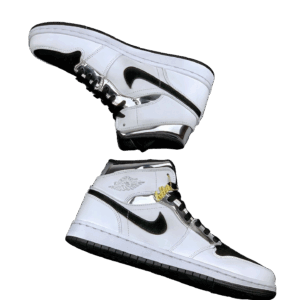 AIR JORDAN 1 MID ALTERNATE THINK 16 WHITE/SILVER-BLACK
