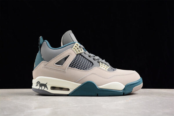 AIR JORDAN 4 PREMIUM PONY HAIR GREY/GREEN/BROWN - immagine 2