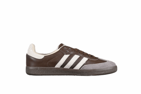 ADIDAS SAMBA OG BROWN/PUTTY GREY/GOLD METALLIC - immagine 2