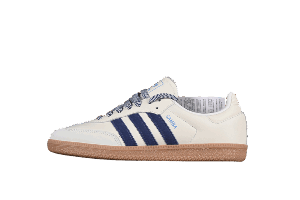 ADIDAS SAMBA OG OFF WHITE/DARK BLUE/CLEAR SKY