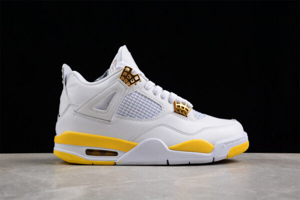 AIR JORDAN 4 WMNS VIVIDSULFUR WHITE/YELLOW - immagine 2