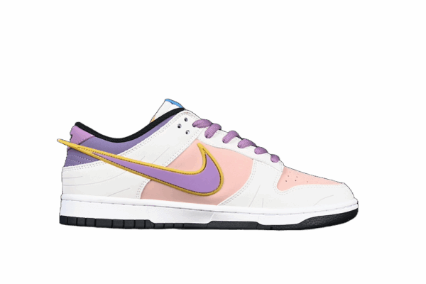 SB DUNK LOW PURPLE/WHITE/PINK - immagine 2