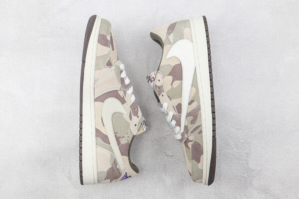 TRAVIS SCOTT X FRAGMENT X AIR JORDAN 1 LOW - immagine 2