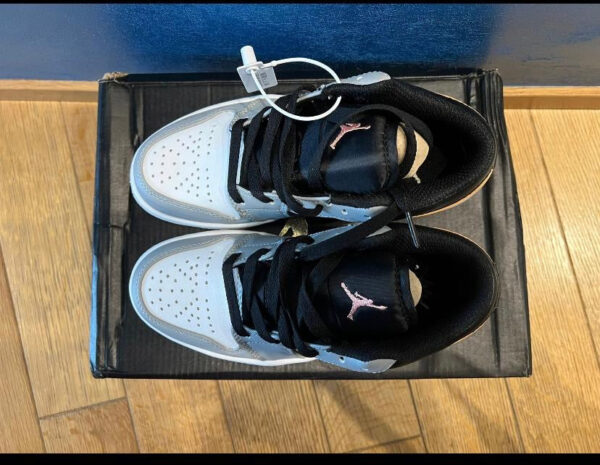 AIR JORDAN 1 LOW Black Grey Pink 36 - immagine 4