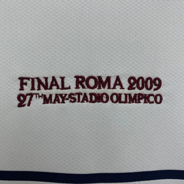 Manchester United UCL Trasferta - 08/09 Manica Lunga Vintage - immagine 6