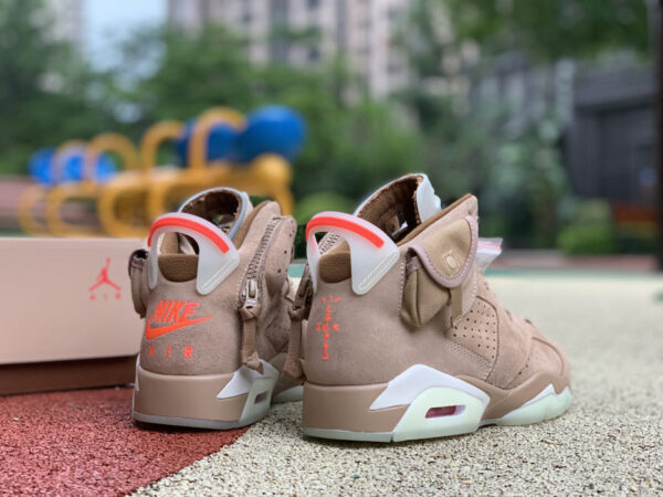 Air Jordan 6 "Travis Scott British Khaki" - immagine 2