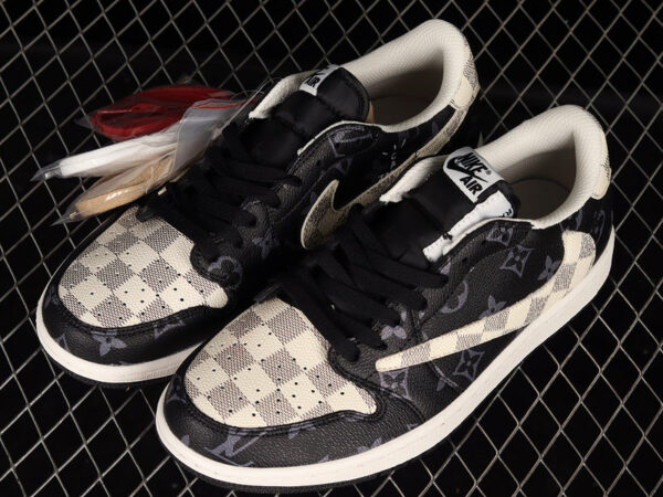 TRAVIS SCOTT X AIR JORDAN 1 LOW OG X L*V - immagine 3