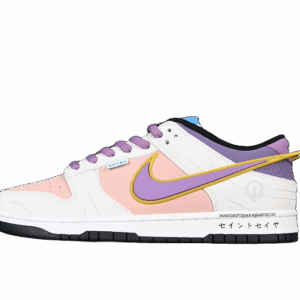 SB DUNK LOW PURPLE/WHITE/PINK