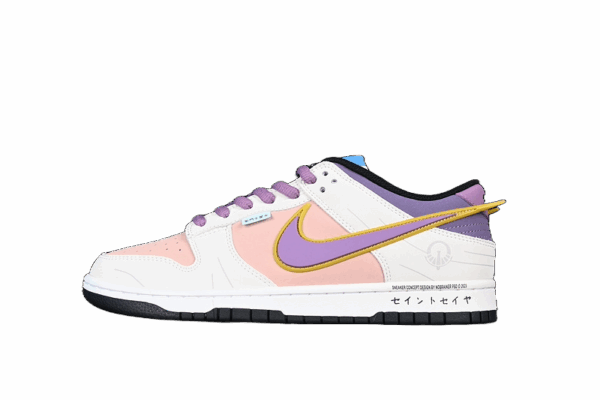 SB DUNK LOW PURPLE/WHITE/PINK