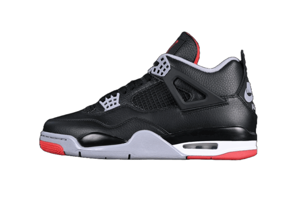 AIR JORDAN 4 RETRO BRED REIMAGINED WHITE/BLACK/GREY/RED