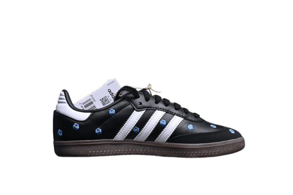 ADIDAS SAMBA OG CORE BLACK/FOOTWEAR WHITE/GUM - immagine 2