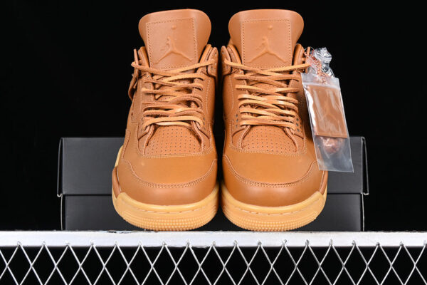 AIR JORDAN 4 PREMIUM GINGER YELLOW/BROWN - immagine 4