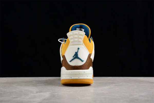 AIR JORDAN 4 RETRO GS CACAO WOW/GEODE TEAL/ALE BROWN/TWINE/SAIL - immagine 5