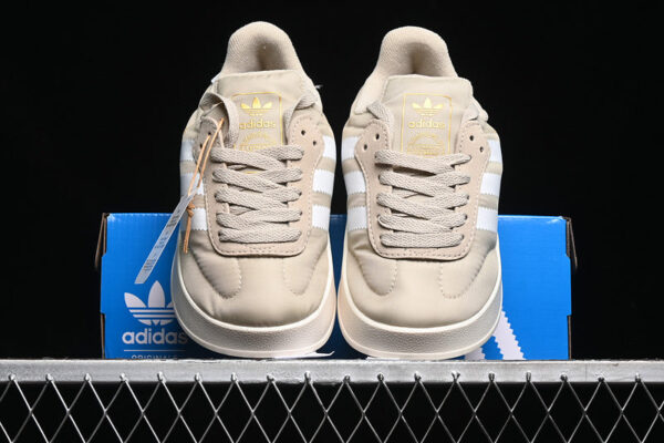 ADIDAS SAMBA HOME WHITE/GREY - immagine 4