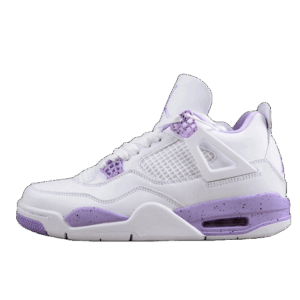 AIR JORDAN 4 GS CACAO WOW WHITE/PURPLE