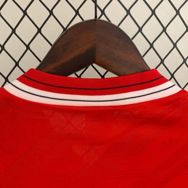 Manchester United - 86/88 Manica Lunga Vintage - immagine 5