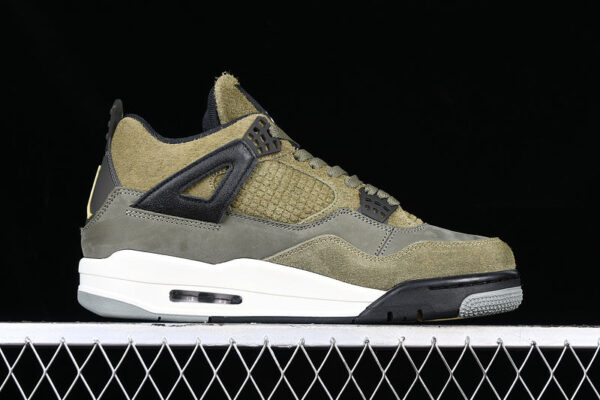 AIR JORDAN 4 SE CRAFT MEDIUM OLIVE GREEN/BLACK - immagine 2