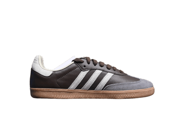 ADIDAS SAMBA OG BROWN/PUTTY GREY/GOLD METALLIC - immagine 2