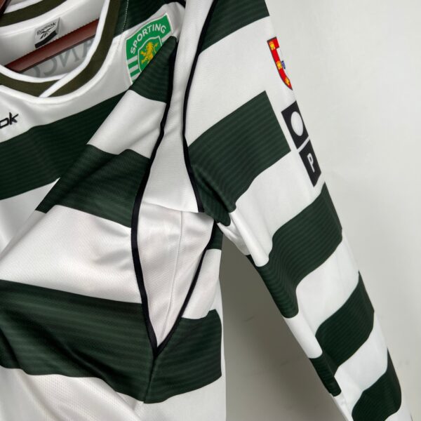 Sporting Lisbona - 01/03 Manica Lunga Vintage - immagine 3