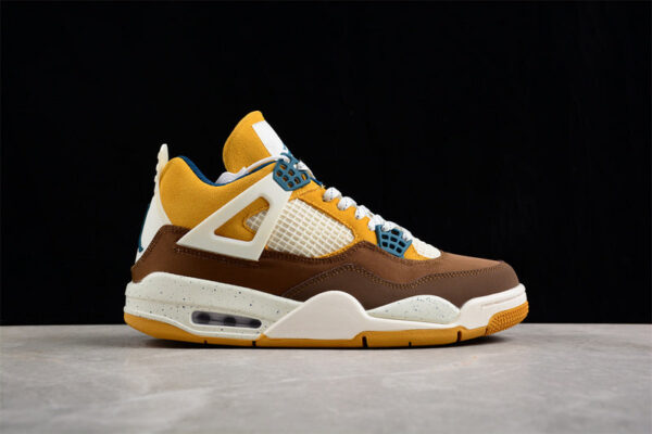 AIR JORDAN 4 RETRO GS CACAO WOW/GEODE TEAL/ALE BROWN/TWINE/SAIL - immagine 2