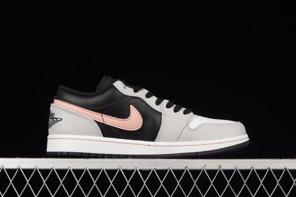 AIR JORDAN 1 LOW Black Grey Pink - immagine 2