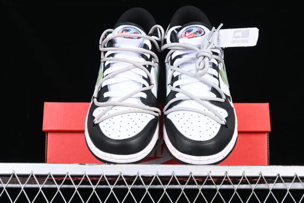 DUNK LOW MULTI COLOR WHITE/BLACK/GREEN - immagine 4