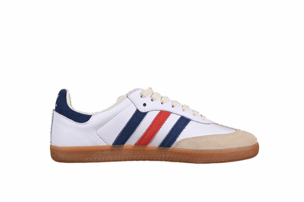 ADIDAS SAMBA OG SPORTY&RICH CLOUD WHITE/NIGHT INDIGO/COLLEGIATE RED - immagine 2