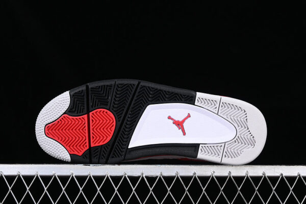 AIR JORDAN 4 RED CEMENT WHITE/RED/BLACK - immagine 4