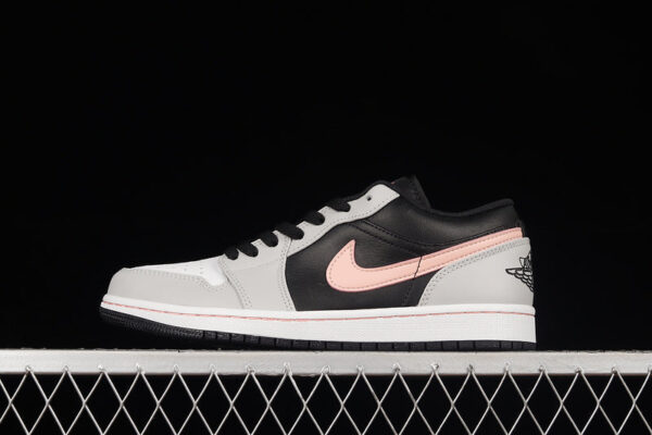 AIR JORDAN 1 LOW Black Grey Pink - immagine 6
