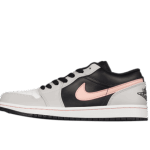 AIR JORDAN 1 LOW Black Grey Pink