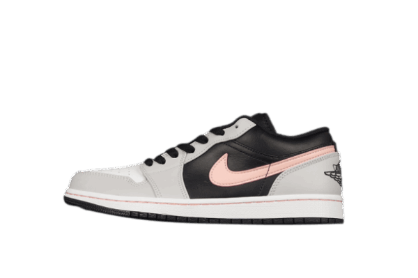 AIR JORDAN 1 LOW Black Grey Pink