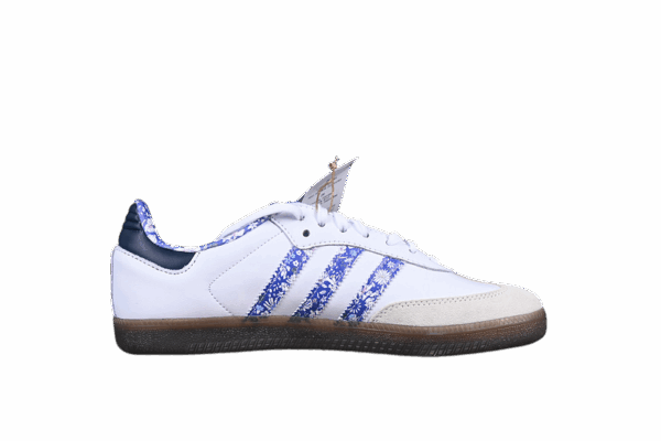 ADIDAS SAMBA LIBERTY LDN WHITE/BLUE/GREY - immagine 2