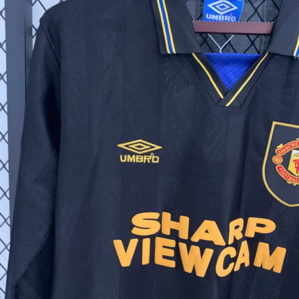 Manchester United - 93/95 Manica Lunga Vintage - immagine 6
