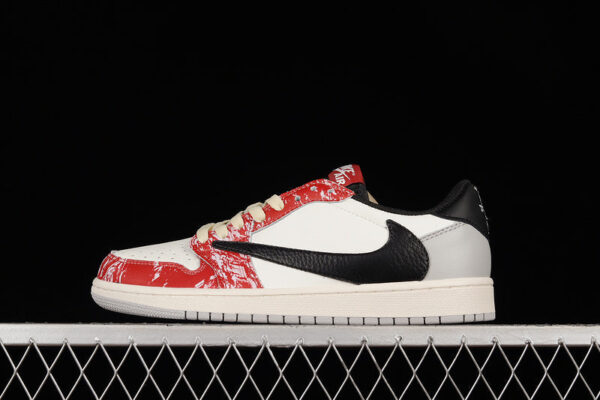 FRAGMENT DESIGN X TRAVIS SCOTT X AIR JORDAN 1 RETRO - immagine 6