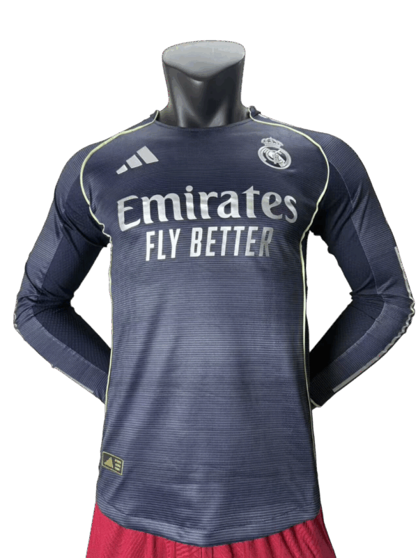 Real Madrid Trasferta - 25/26 Manica Lunga Player Version