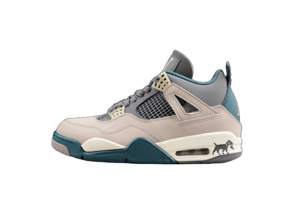 AIR JORDAN 4 PREMIUM PONY HAIR GREY/GREEN/BROWN
