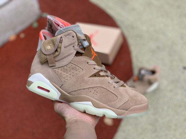 Air Jordan 6 "Travis Scott British Khaki" - immagine 3