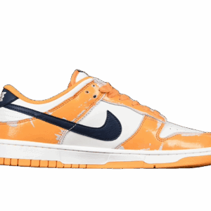DUNK LOW WEAR AND TEAR LASER ORANGE/MIDNIGHT NAVY/WHITE