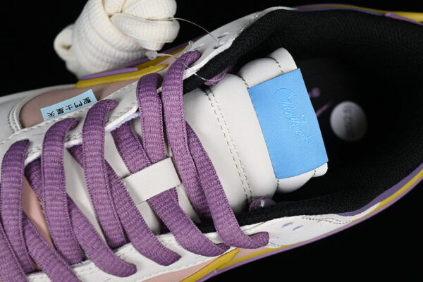 SB DUNK LOW PURPLE/WHITE/PINK - immagine 6