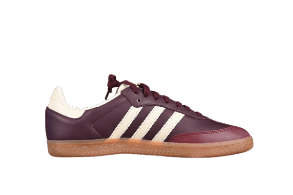 ADIDAS SAMBA MAROON/CREAM WHITE/GOLD METALLIC - immagine 2
