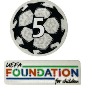 Patch - 5 Champions League UEFA Foundation for Children