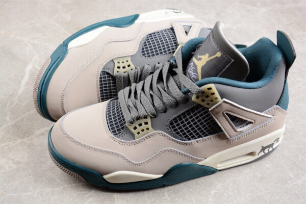 AIR JORDAN 4 PREMIUM PONY HAIR GREY/GREEN/BROWN - immagine 4