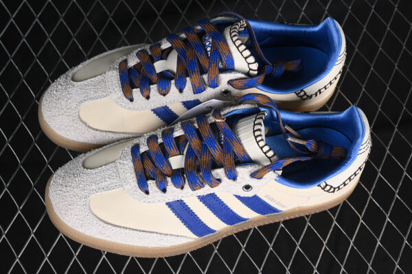 ADIDAS WB NYLON SAMBA WONDER CLAY/TEAM ROYAL BLUE/WONDER WHITE - immagine 3