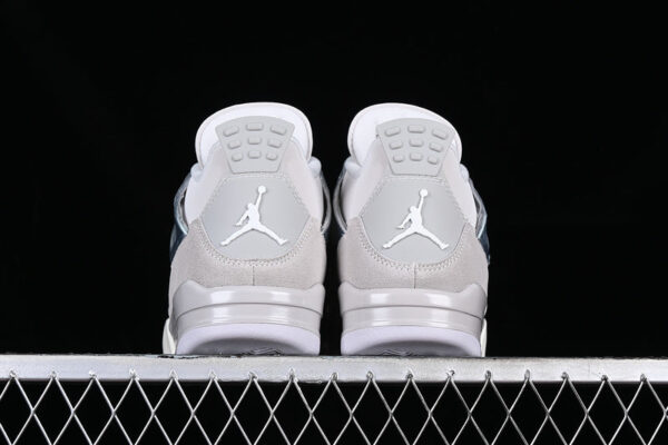 AIR JORDAN 4 RETRO FROZEN MOMENTS WHITE/GREY/SILVER - immagine 6