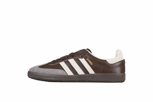 ADIDAS SAMBA OG BROWN/PUTTY GREY/GOLD METALLIC