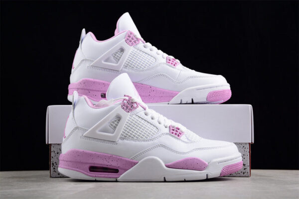 AIR JORDAN 4 GS CACAO WOW WHITE/PINK - immagine 3