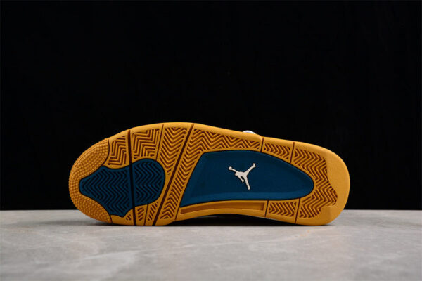 AIR JORDAN 4 RETRO GS CACAO WOW/GEODE TEAL/ALE BROWN/TWINE/SAIL - immagine 6