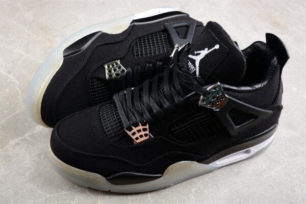 JORDAN AIR JORDAN 4 RETRO EMINEM CARHARTT WHITE/BLACK/GREY - immagine 4