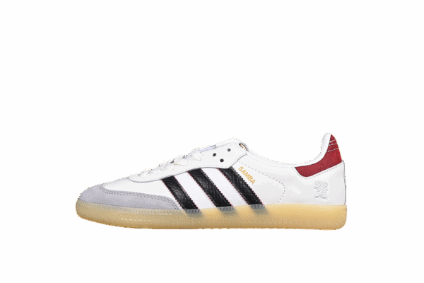 ADIDAS SAMBA OG YEAR OF THE SNAKE CLOUD WHITE/CORE BLACK/ACTIVE MAROON
