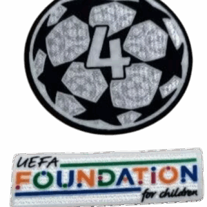 Patch - 4 Champions League UEFA Foundation for Children 24/25